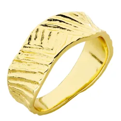 ring i förgylld mässing - Eliné