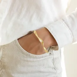 armband i förgylld mässing - Eliné