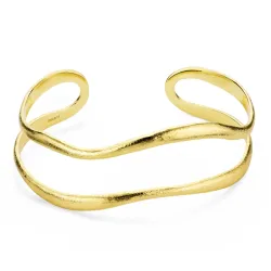 armring i förgylld mässing  x 21,8 mm  - Eliné