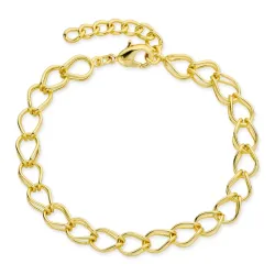 armband i förgylld mässing - Eliné