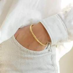 armband i förgylld mässing - Eliné