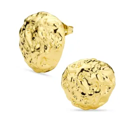 örhängen i förgylld mässing - Eliné