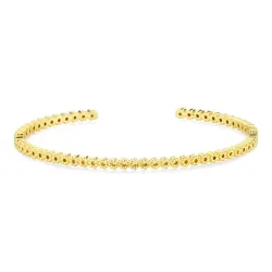 blommor armband i förgylld mässing - Eliné