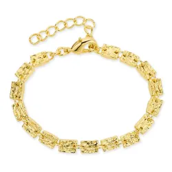 armband i förgylld mässing - Eliné