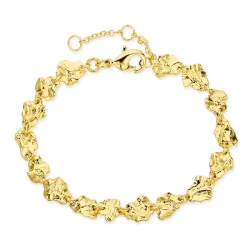 armband i förgylld mässing - Eliné