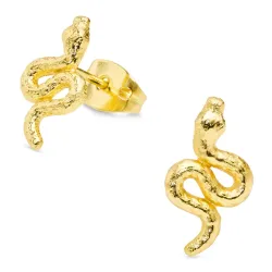 ormar örhängen i förgylld mässing - Eliné