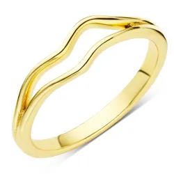 ring i förgylld mässing - Eliné
