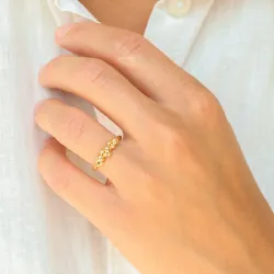 kula ring i förgylld mässing - Eliné