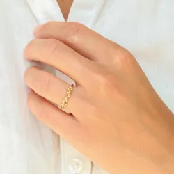 kula ring i förgylld mässing - Eliné