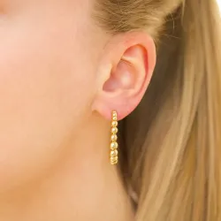 vattentät halvcreol i förgyllt stål - OCEANA