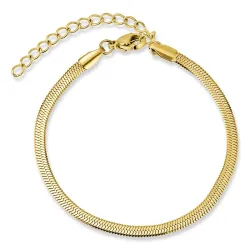 vattentät armband i förgyllt stål  x 3,0 mm  - OCEANA
