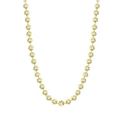 vattentät rund halsband i förgyllt stål - OCEANA