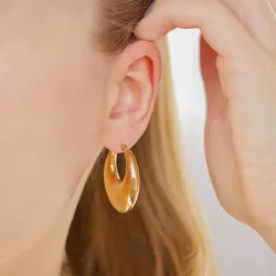 vattentät creol i förgyllt stål - OCEANA