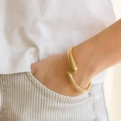 vattentät armband i förgyllt stål - OCEANA