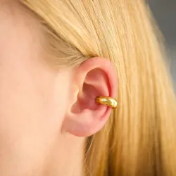 vattentät ear cuff i förgyllt stål - OCEANA