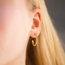 20 mm vattentät halvcreol i förgyllt stål - OCEANA