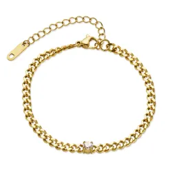 vattentät armband i förgyllt stål - OCEANA