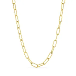 vattentät halsband i förgyllt stål 40 cm x 7 mm  - OCEANA