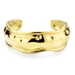 vattentät armring i förgyllt stål - OCEANA