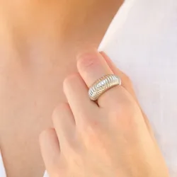 vattentät ring i stål - OCEANA