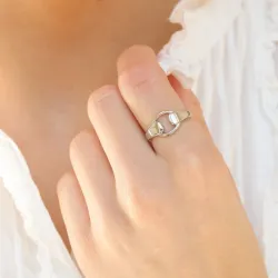 vattentät ring i stål - OCEANA