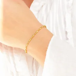 vattentät armband i förgyllt stål - OCEANA