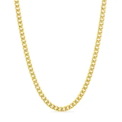 vattentät halsband i förgyllt stål - OCEANA