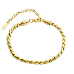 vattentät armband i förgyllt stål - OCEANA