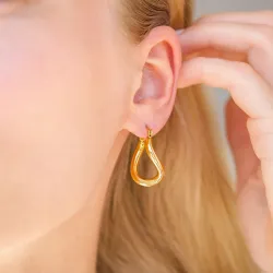 vattentät creol i förgyllt stål - OCEANA