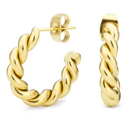 21 mm vattentät halvcreol i förgyllt stål - OCEANA