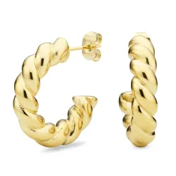 25 mm vattentät halvcreol i förgyllt stål - OCEANA