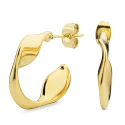 vattentät halvcreol i förgyllt stål - OCEANA