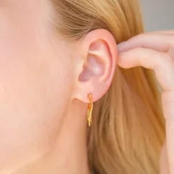 vattentät halvcreol i förgyllt stål - OCEANA