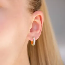 vattentät 15 mm creol i förgyllt stål - OCEANA