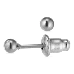 3 mm vattentät örhängestift i stål - OCEANA