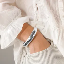 vattentät armring i stål - OCEANA