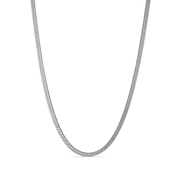 vattentät halsband i stål 40 + 5 cm x 3 mm  - OCEANA