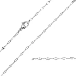 vattentät halsband i stål 42 cm x 2 mm  - OCEANA