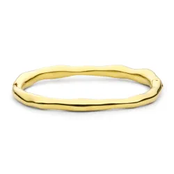 vattentät armring i förgyllt stål 71 mm x 6,0 mm  - OCEANA