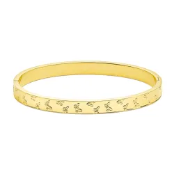 vattentät fjärilar armring i förgyllt stål 60 mm x 5,8 mm  - OCEANA