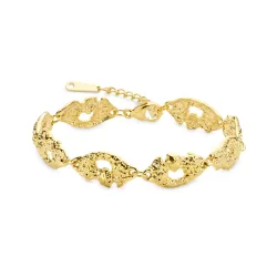 vattentät armband i förgyllt stål - OCEANA