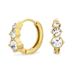 vattentät creol i förgyllt stål - OCEANA