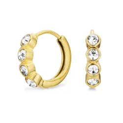 vattentät creol i förgyllt stål - OCEANA