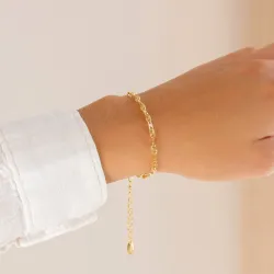 vattentät armband i förgyllt stål - OCEANA