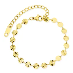 vattentät armband i förgyllt stål - OCEANA