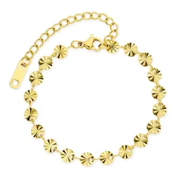 vattentät armband i förgyllt stål - OCEANA