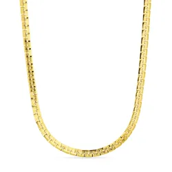 vattentät halsband i förgyllt stål - OCEANA