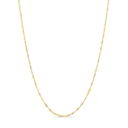 vattentät halsband i förgyllt stål 45 cm x 1,7 mm  - OCEANA