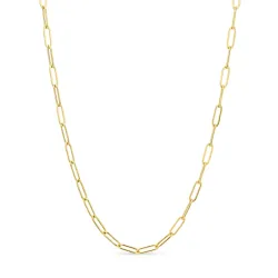 vattentät halsband i förgyllt stål 60 cm x 3,5 mm  - OCEANA