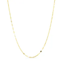 vattentät halsband i förgyllt stål 40+5 cm x 2 mm  - OCEANA